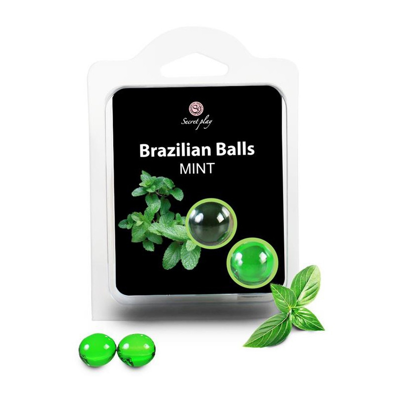 Secret Play Boules de massage BRAZILIAN BALLS Menthe